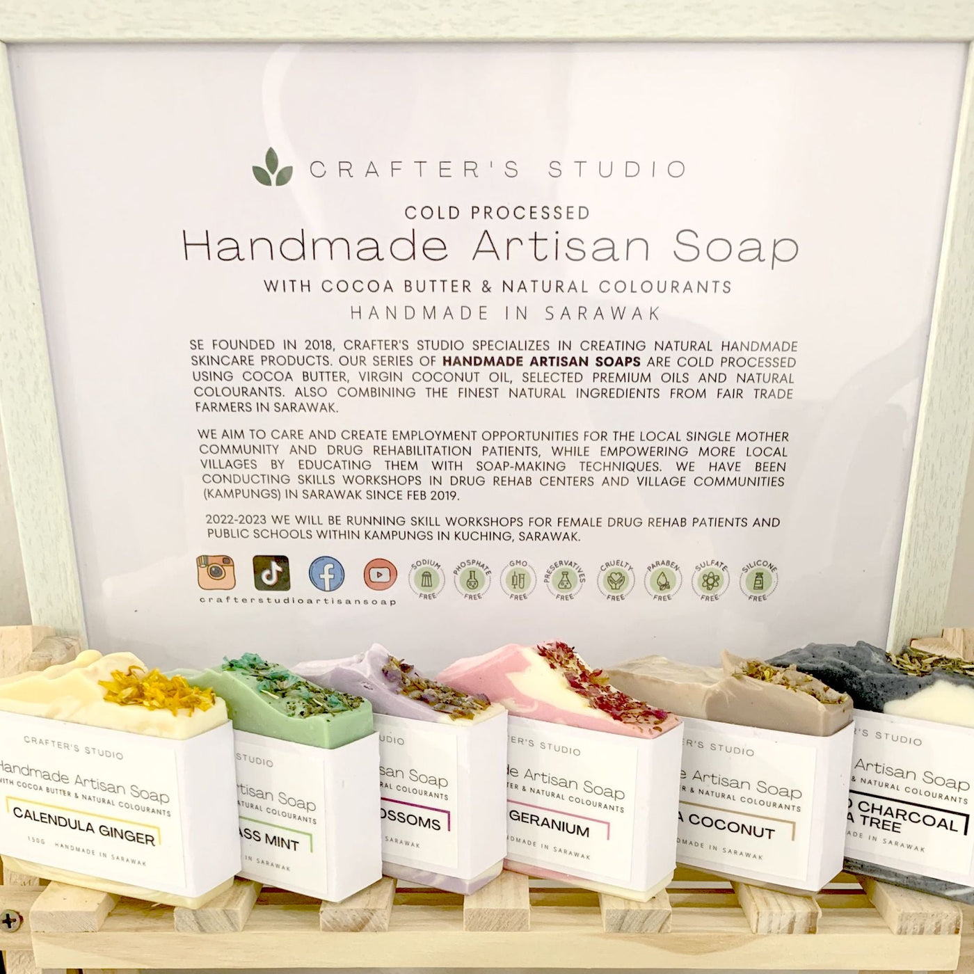 Natural Artisan Bar Soap (Bulk)