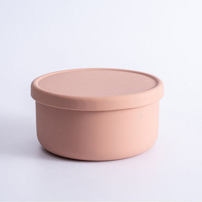 Silicone Reusable Round (700ml) Lunch Boxes (Bulk)