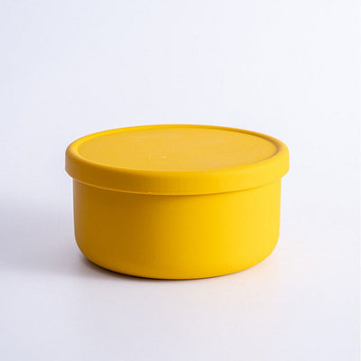 Silicone Reusable Round (700ml) Lunch Boxes (Bulk)
