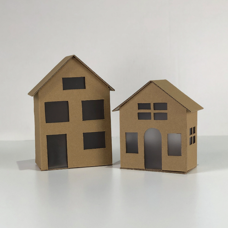 Festive DIY Cardboard Ornament Craft-making