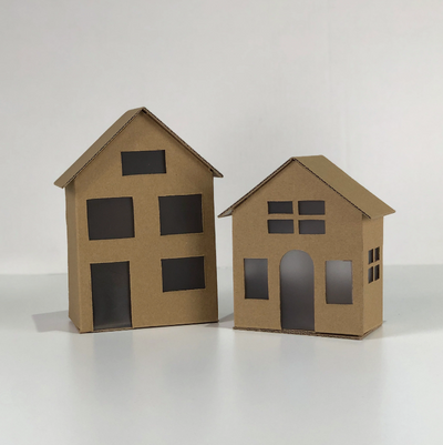 Festive DIY Cardboard Ornament Craft-making