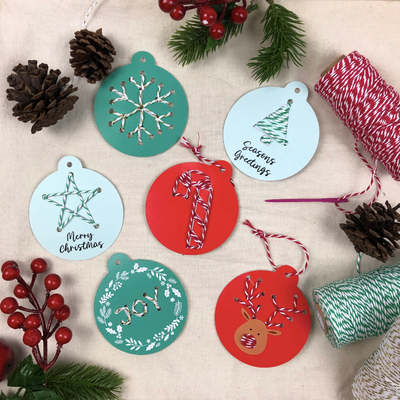 Festive DIY Cardboard Ornament Craft-making