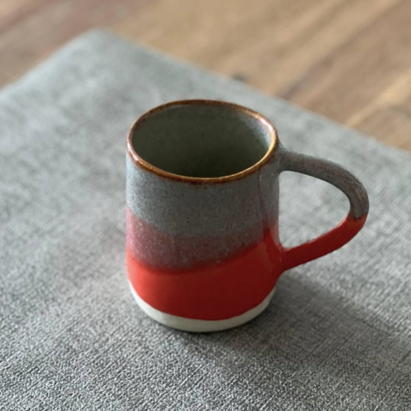 Hand-Built Ceramic Snail Mug