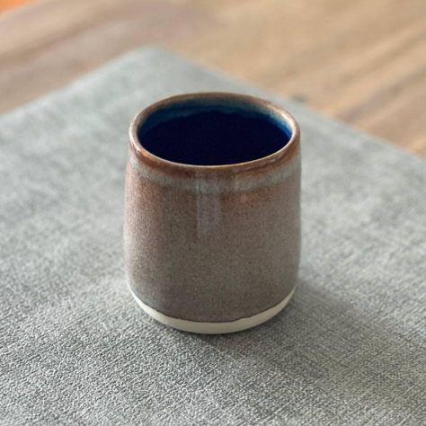 Hand-Built Ceramic Snail Cup