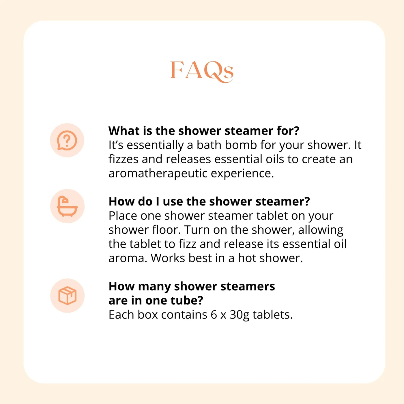 Inner Peace Shower Steamer