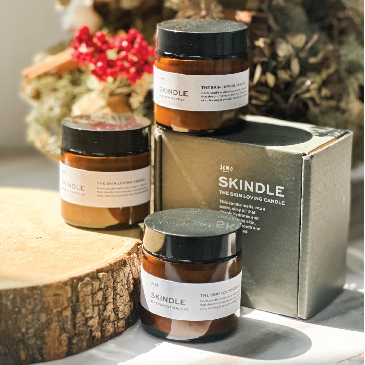 Skindle 2-in-1 Candle & Body Oil