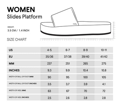 Women's Upcycled Slide Platform