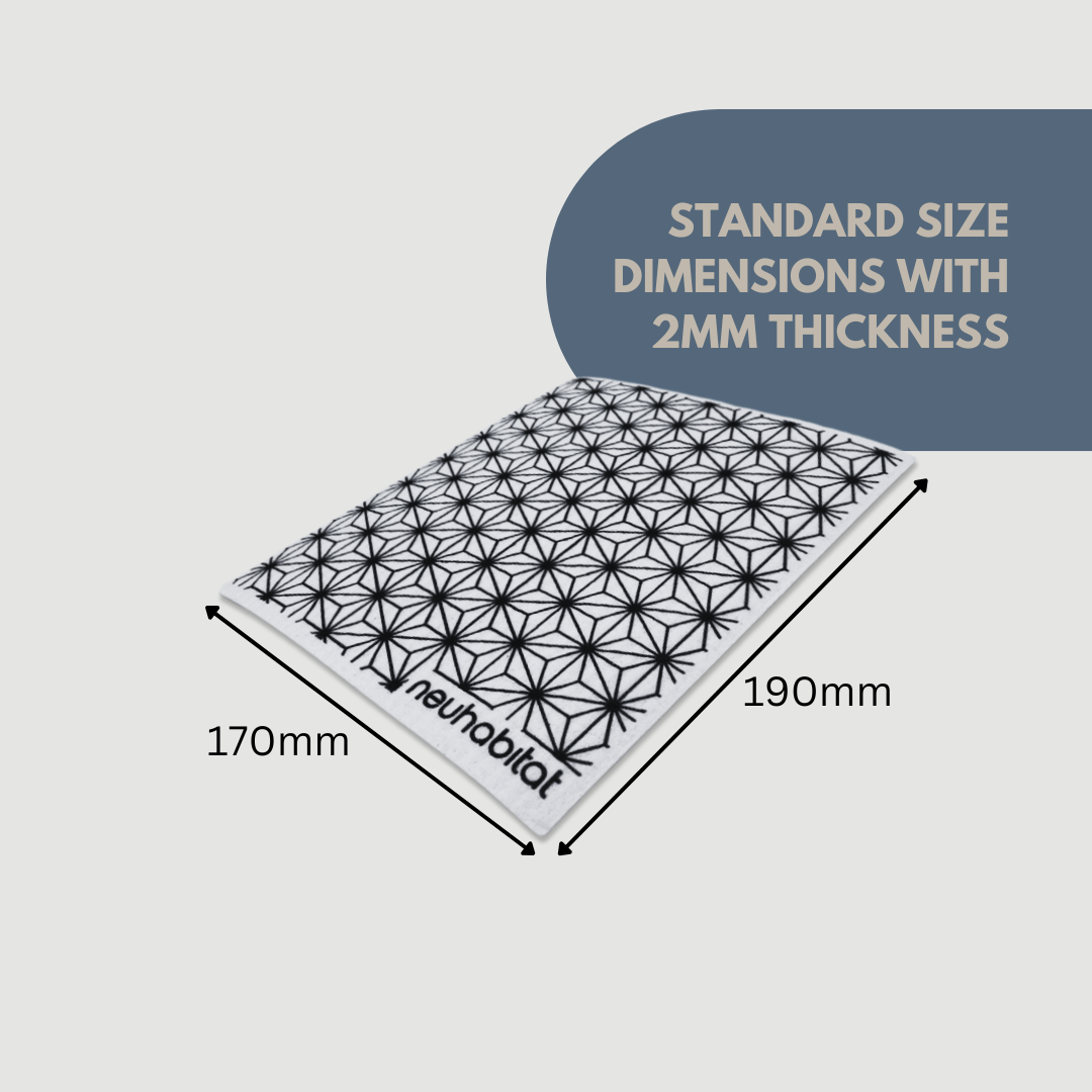 Super-Absorbant Sponge Cloth (4pc set) SG60 Collection
