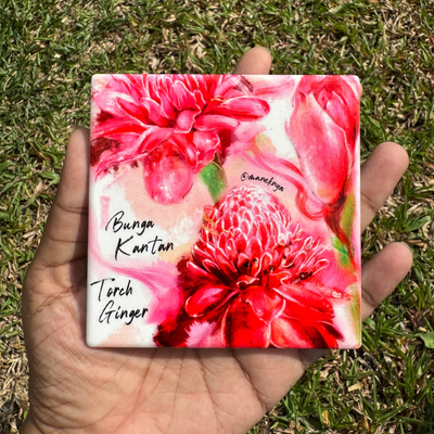 Hand-drawn Square Coaster