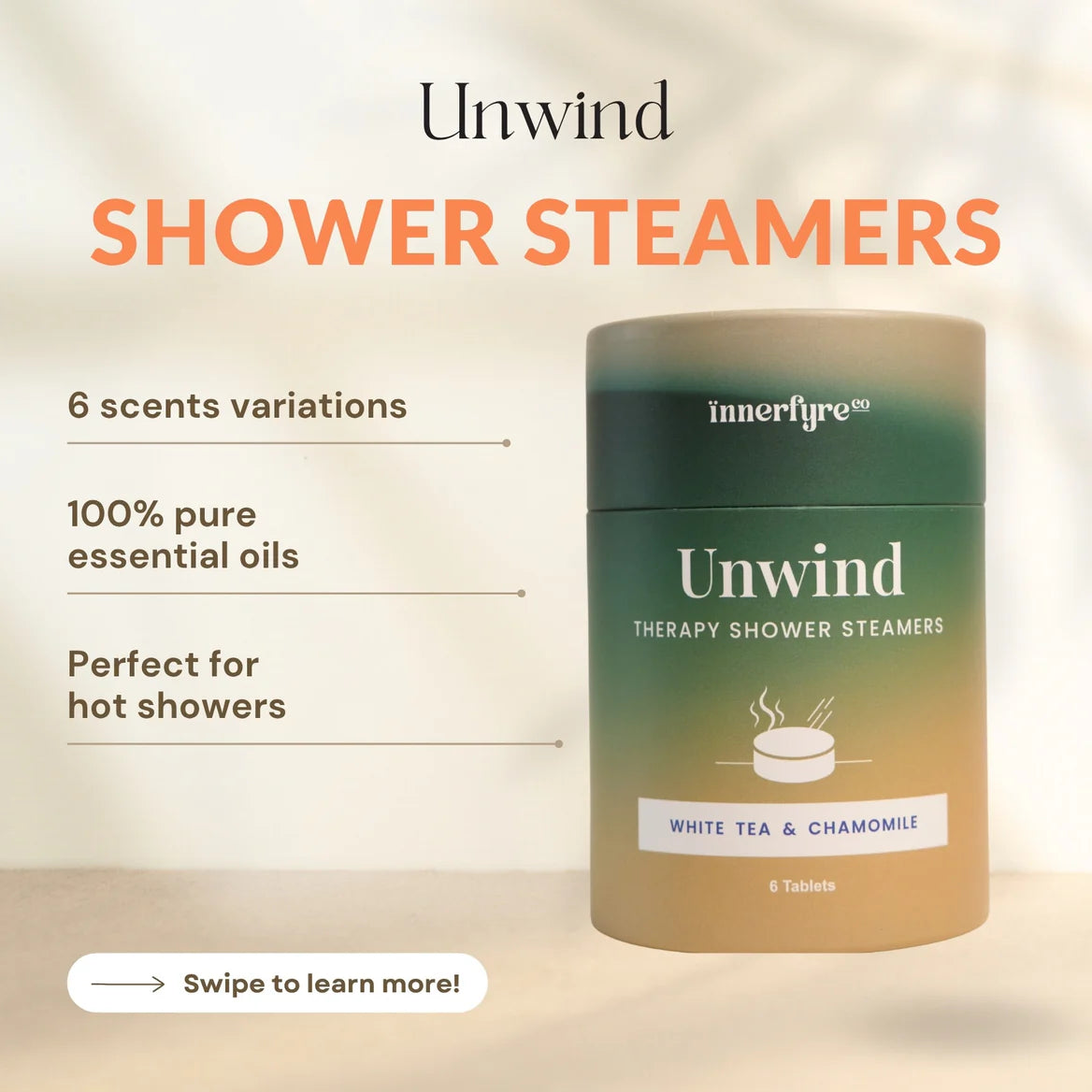 Unwind Shower Steamer