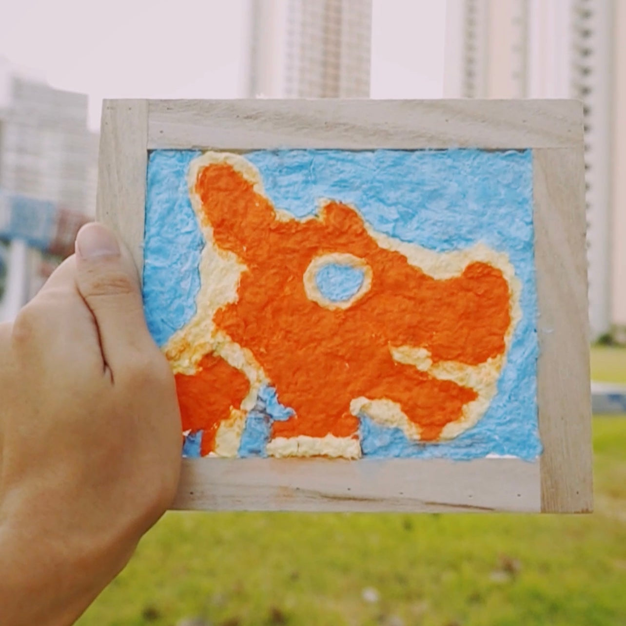 Paper Pulp Painting Workshop