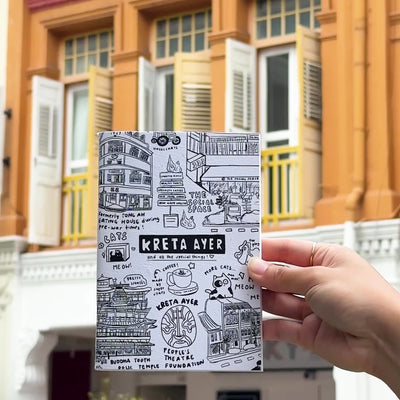 'Kreta Ayer' Plantable Postcard