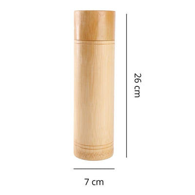 Bamboo Thermal Flask