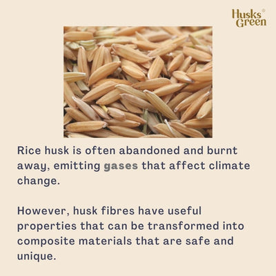 Rice Husk Cutlery Set
