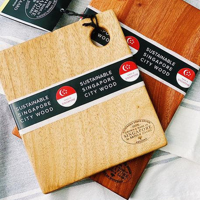 Sustainable Wood Cheese Board (19 x 19cm)
