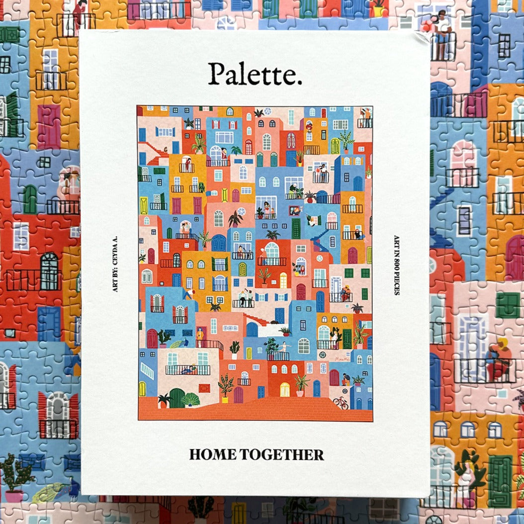 Home Together Puzzle by Ceyda Alasar