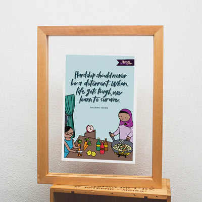 Awesome Women Series Quote Poster