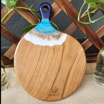 Handcrafted Moon Wooden Board