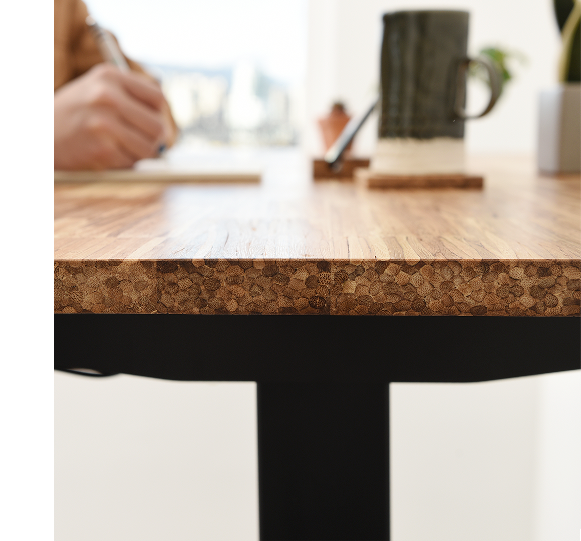 Upcycled Chopsticks Home Office Desk The Social Space Pte Ltd