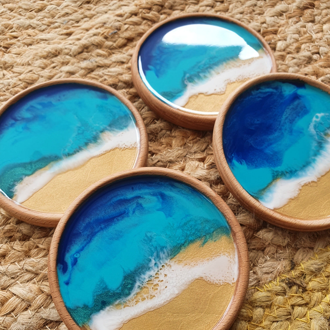 Handcrafted Wooden Coaster