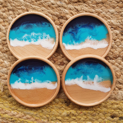 Handcrafted Wooden Coaster