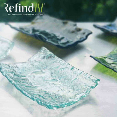 Upcycled Glass Dish