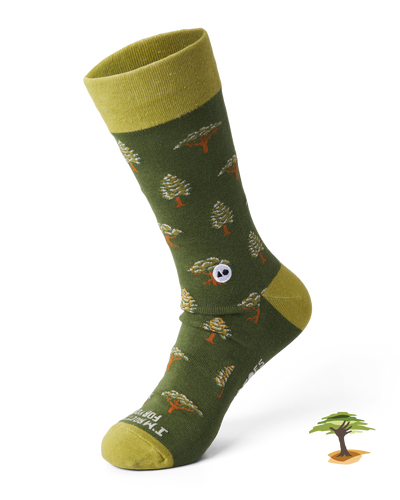 Rooting for Trees Socks