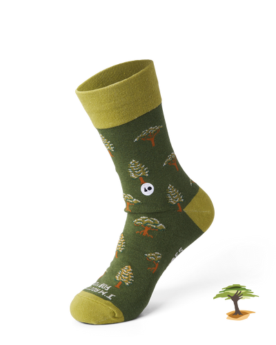 Rooting for Trees Socks