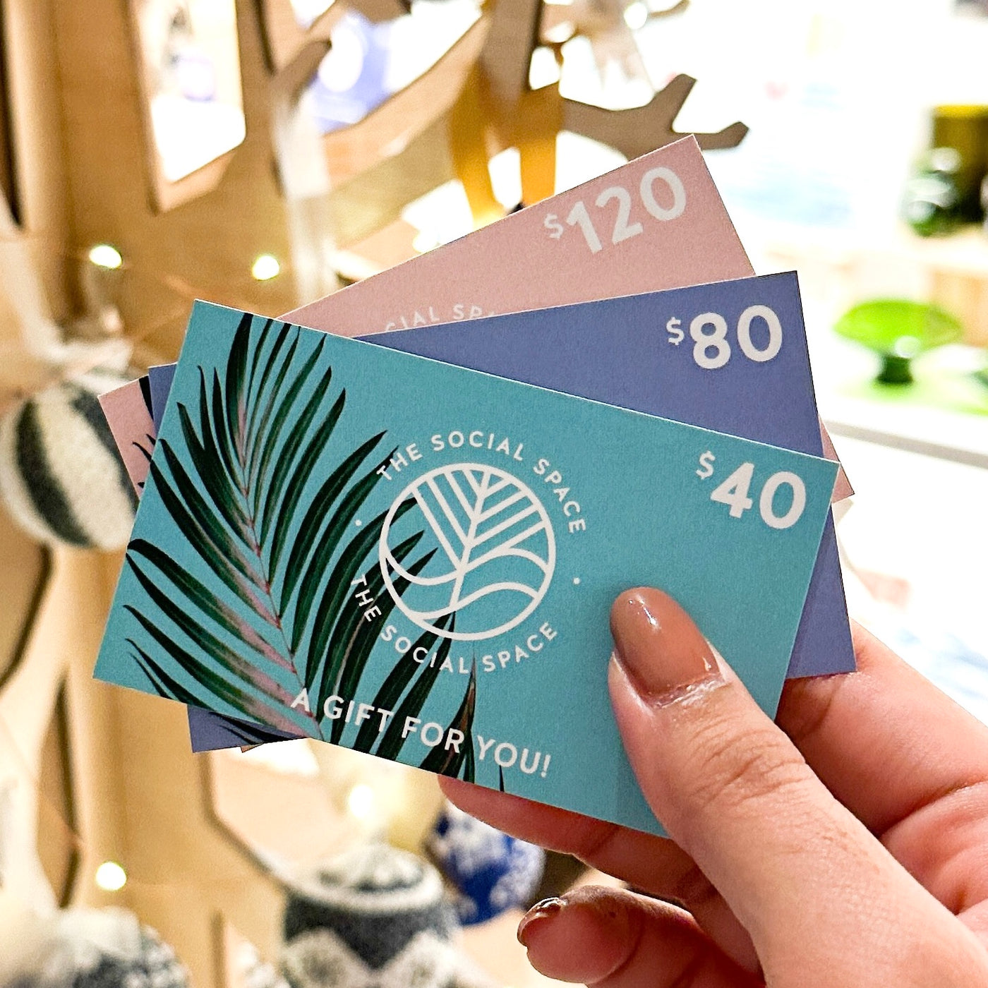 The Social Space Plantable Gift Cards