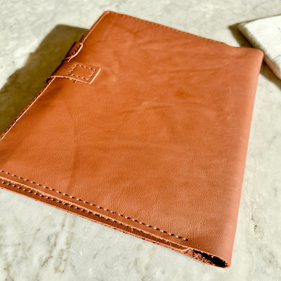 Singapore Airlines Upcycled Leather A5 Book Sleeve