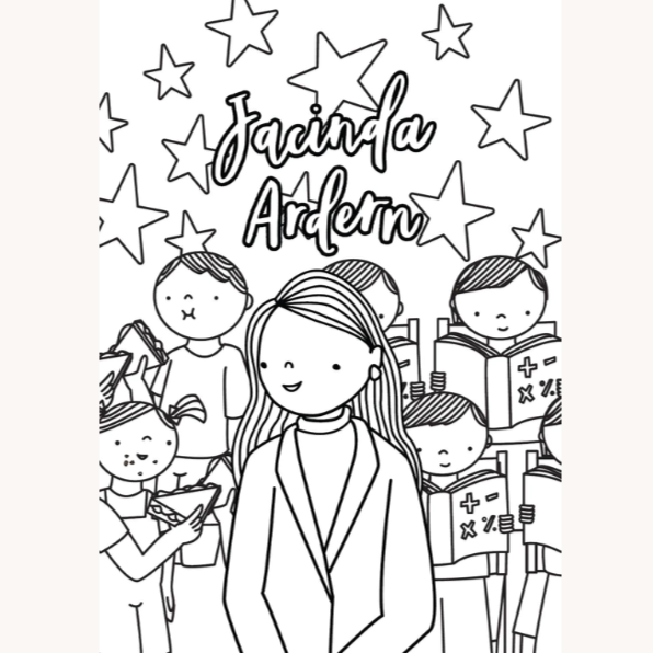 Awesome Women Series Colouring Book