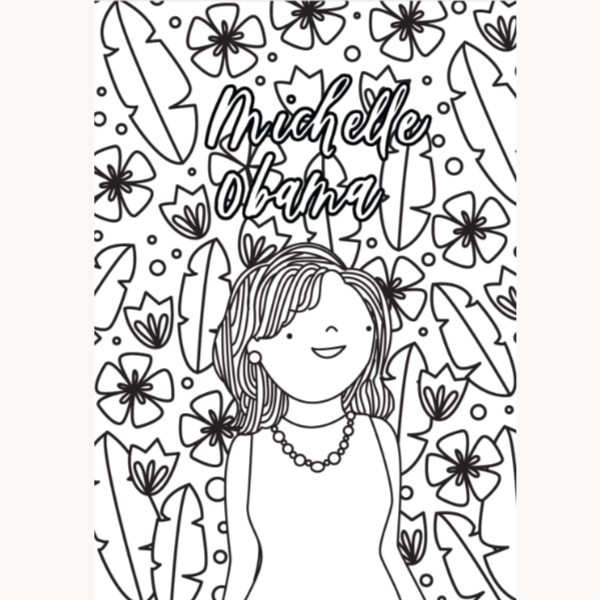 Awesome Women Series Colouring Book