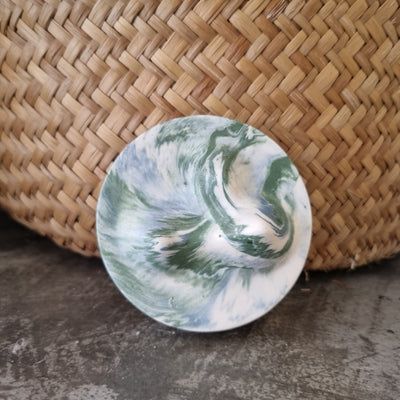 Upcycled Mountain Glass Set