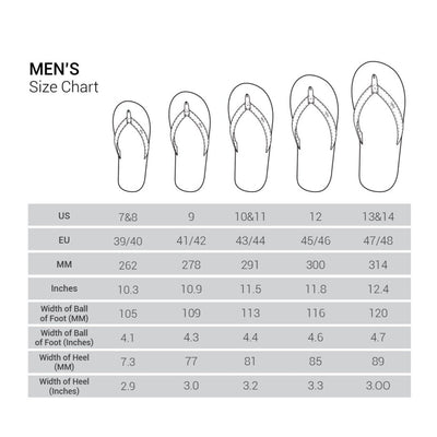 Essentls Men's Upcycled Flip Flops (Colour Combo)