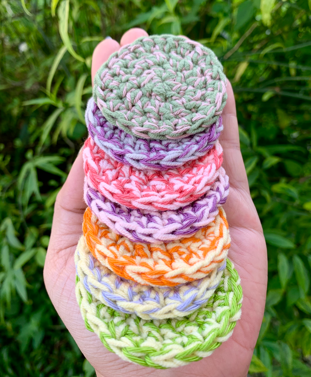 Handmade Reusable Crochet Scrubbies