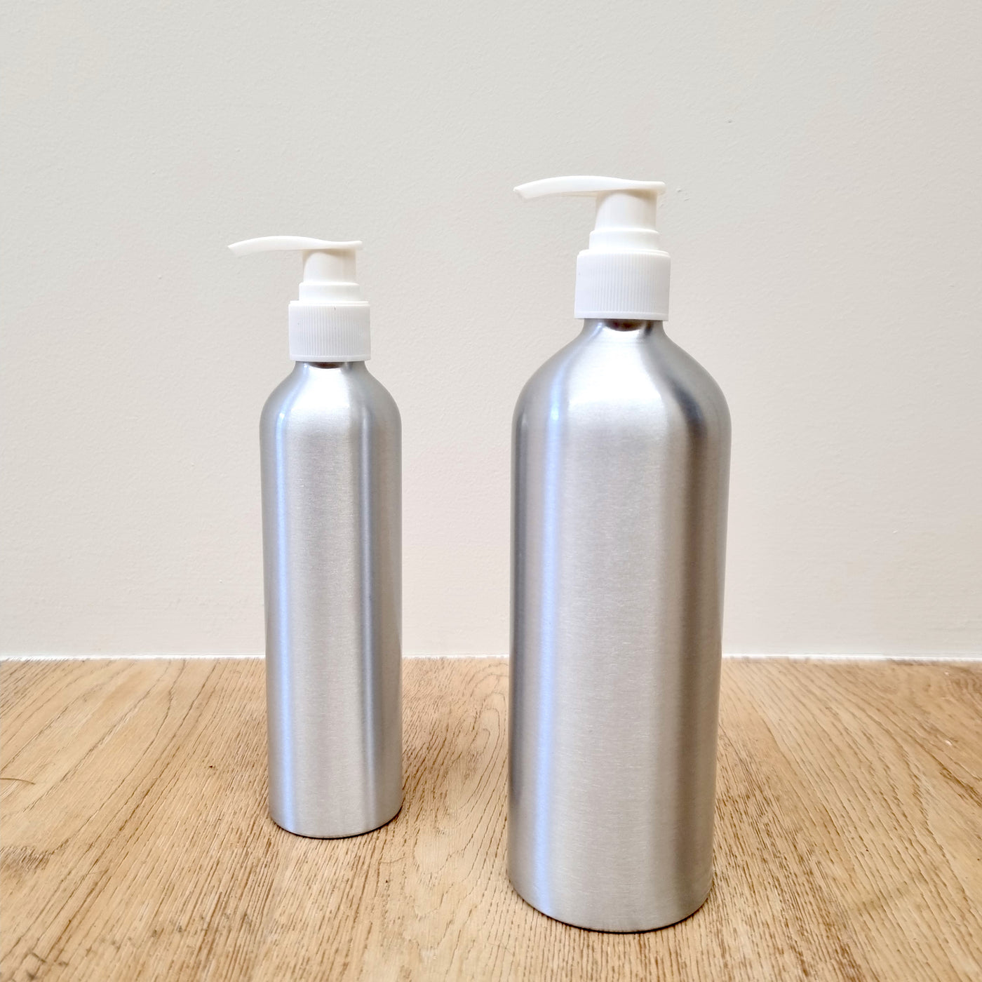Aluminium Pump Bottle (250ml / 500ml)